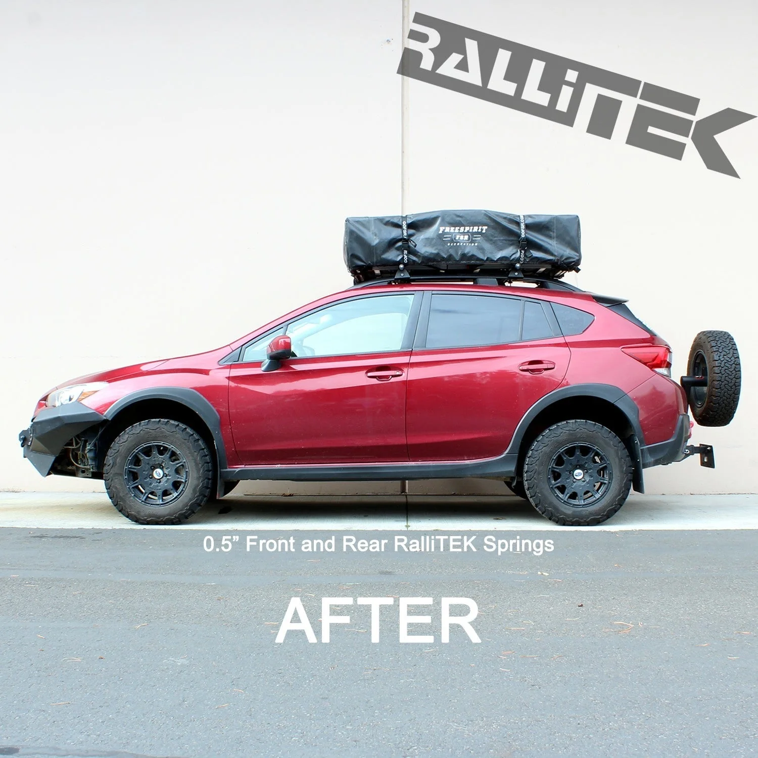 Rallitek 1/2" Rear Lift Springs Bilstein B6 Lift Kit - Fits 18-23 Subaru Crosstrek - Image 10