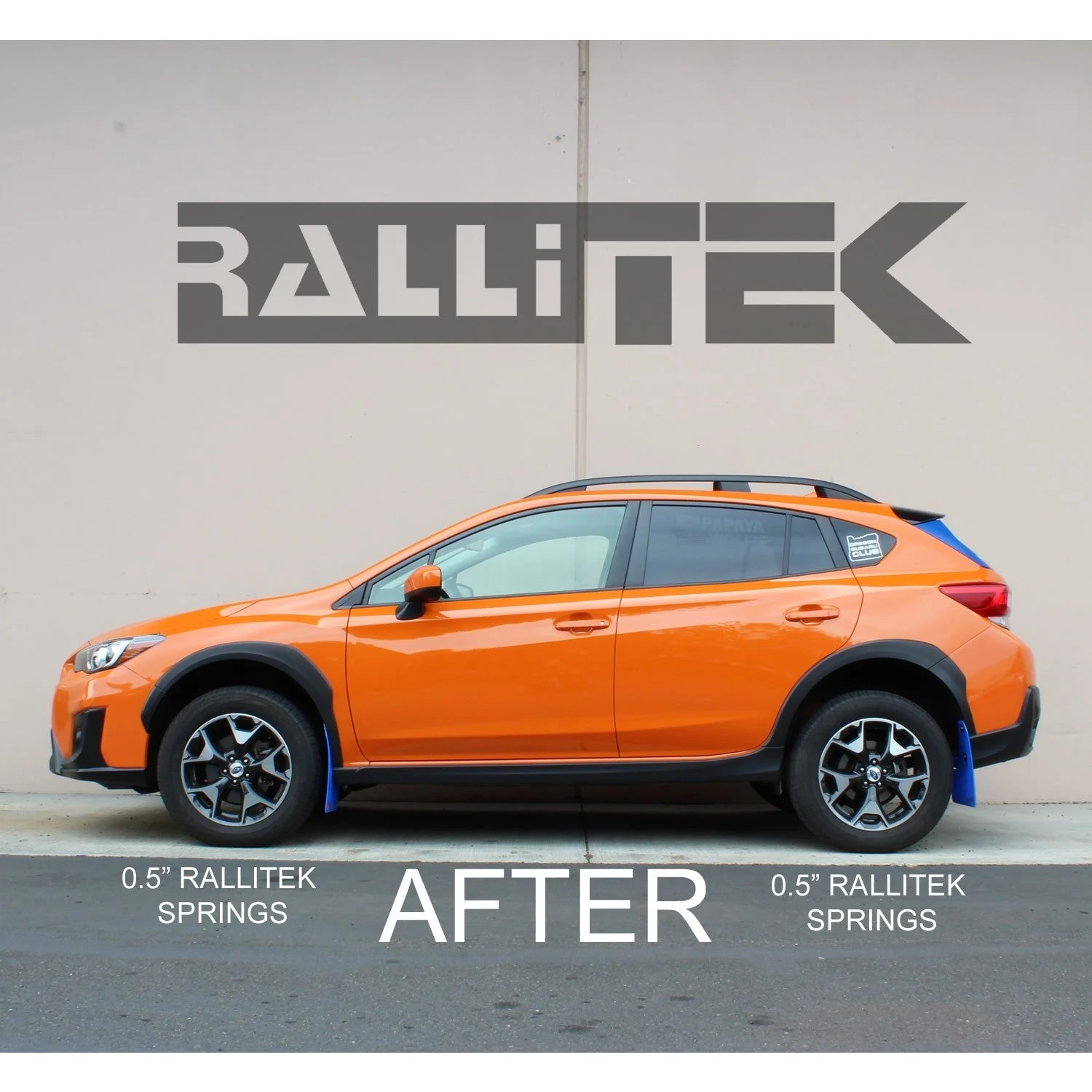 Rallitek 1/2" Rear Lift Springs Bilstein B6 Lift Kit - Fits 18-23 Subaru Crosstrek - Image 14