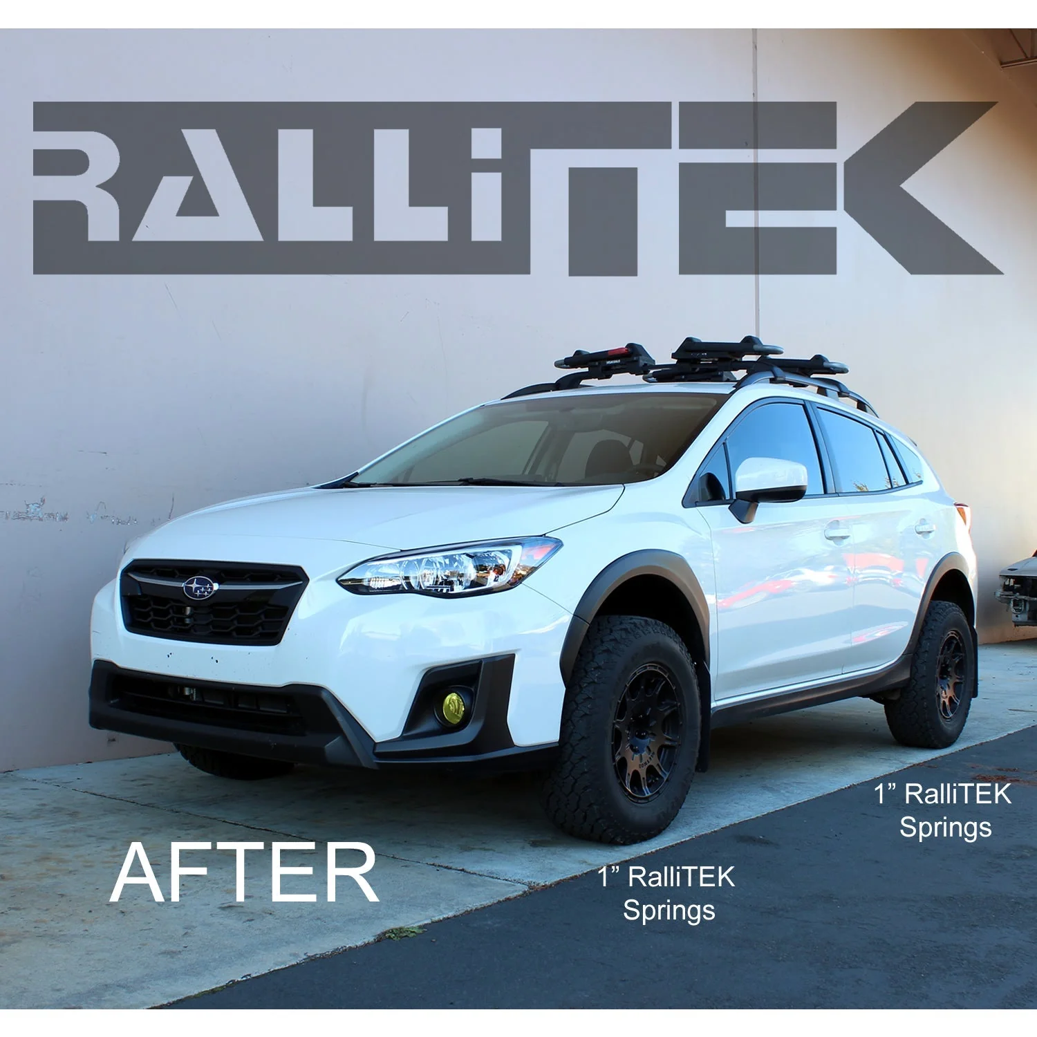 Rallitek 1" Front Lift Springs - Fits 18-23 Subaru Crosstrek - Image 7