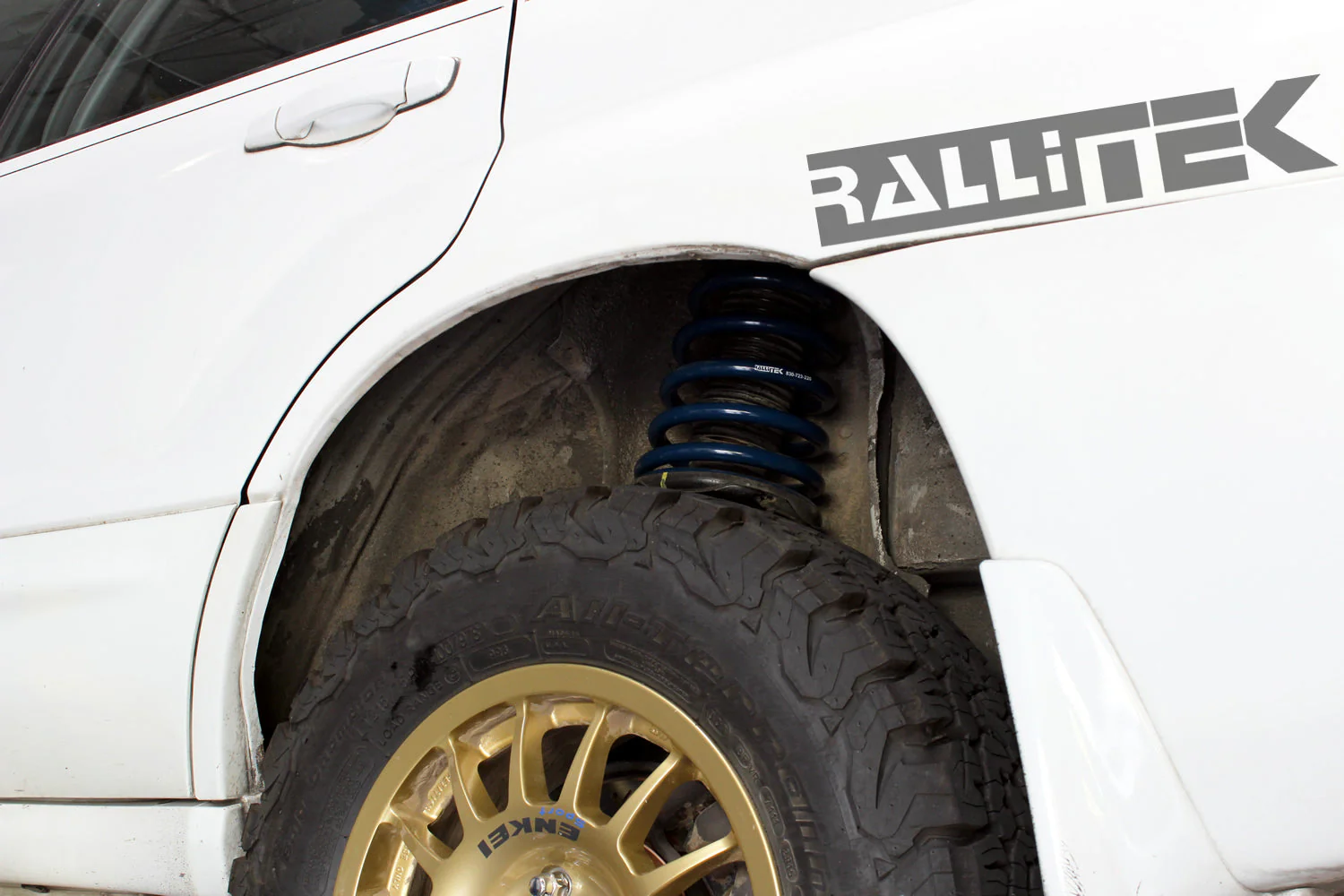 Rallitek 1" Lift Rear Overload Springs - Fits 03-08 Subaru Forester - Image 3