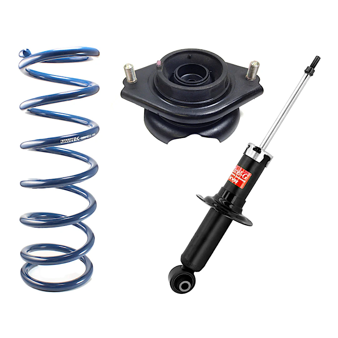Rallitek 1" Rear Raised Springs & KYB Excel-G Struts - Fits 08-11 Subaru Impreza - Image 2