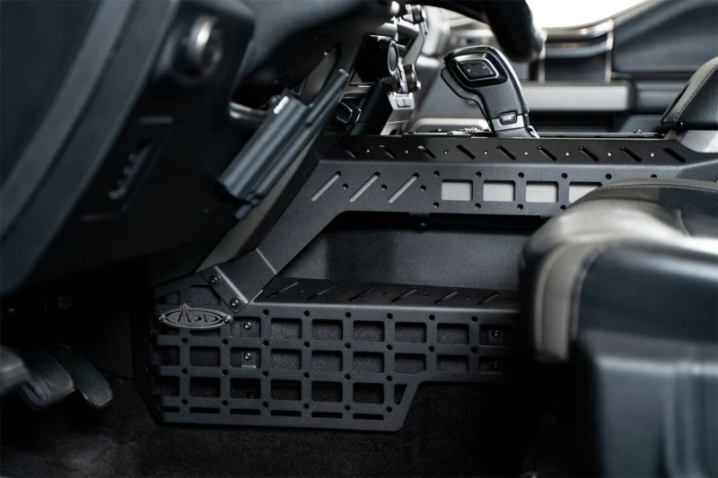 Addictive Desert Designs15-20 Ford F-150 / 15-20 Ford Raptor Center Console Molle Panels - Full Set - Image 5
