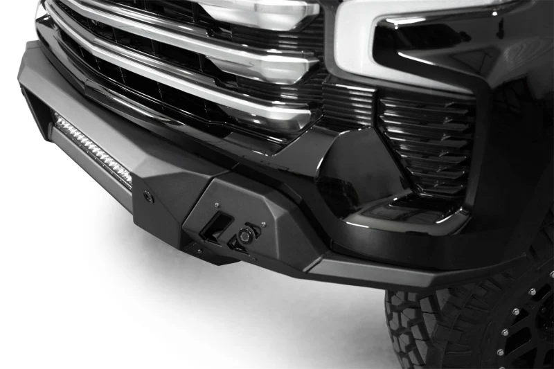 Addictive Desert Designs2022+ Chevrolet Silverado 1500 Black Label Front Bumper - Image 2