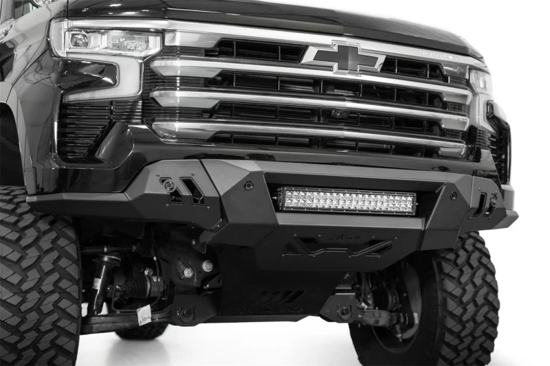 Addictive Desert Designs2022+ Chevrolet Silverado 1500 Black Label Front Bumper - Image 6