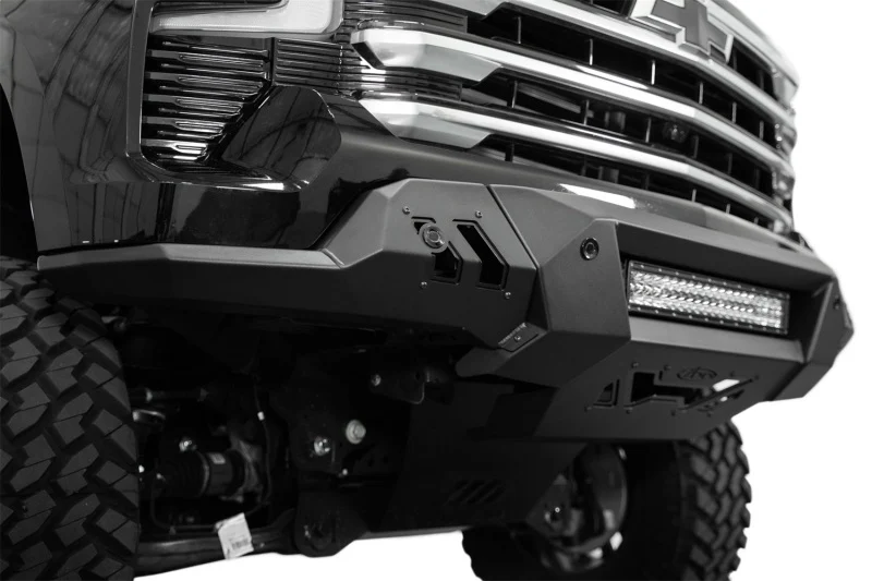 Addictive Desert Designs2022+ Chevrolet Silverado 1500 Black Label Front Bumper - Image 8