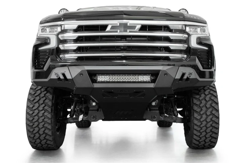 Addictive Desert Designs2022+ Chevrolet Silverado 1500 Black Label Front Bumper - Image 9
