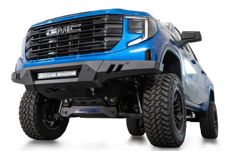 Addictive Desert Designs2022+ GMC 1500 Black Label Front Bumper - Image 5