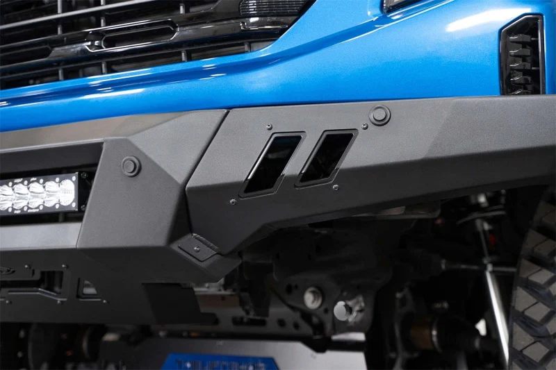 Addictive Desert Designs2022+ GMC 1500 Black Label Front Bumper - Image 7