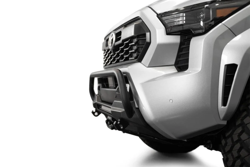 Addictive Desert Designs2024+ Toyota Tacoma Stealth Center Mount Winch Front Bumper w/ Top Hoop - Image 2