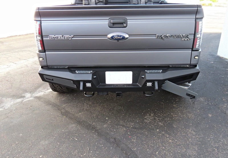 Addictive Desert Designs 10-14 Ford F-150 Raptor HoneyBadger Rear Bumper w/ Tow Hooks - Image 4