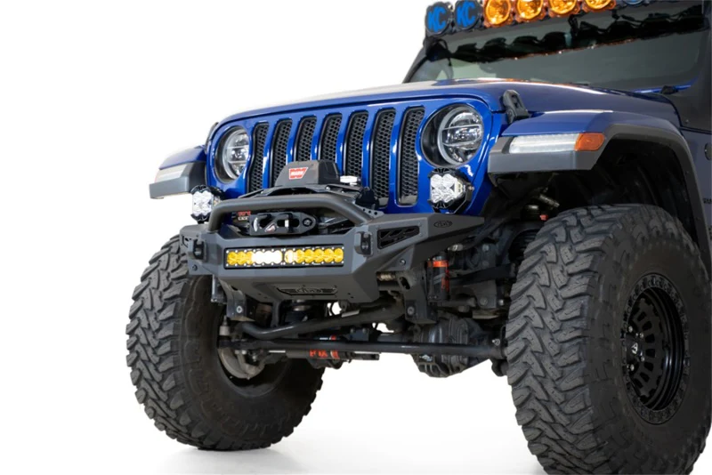 Addictive Desert Designs 18-23 Jeep JL/JT Rock Fighter Front Bumper - Image 4