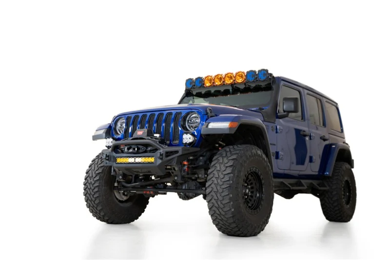 Addictive Desert Designs 18-23 Jeep JL/JT Rock Fighter Front Bumper - Image 7