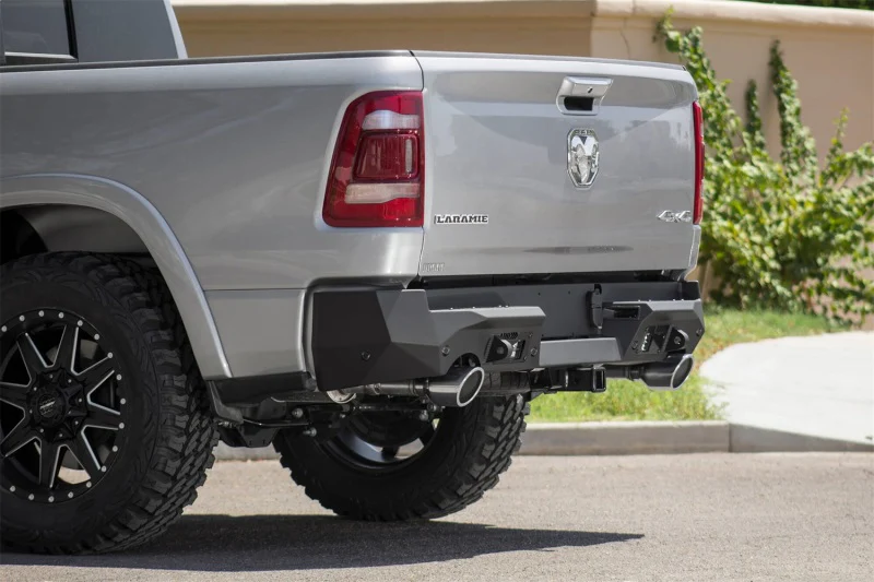 Addictive Desert Designs 2019 Ram 1500 Hammer Stealth Fighter Rear Bumper w/ 6 Sensor Cutouts - Image 3