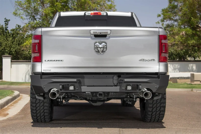 Addictive Desert Designs 2019 Ram 1500 Hammer Stealth Fighter Rear Bumper w/ 6 Sensor Cutouts - Image 4