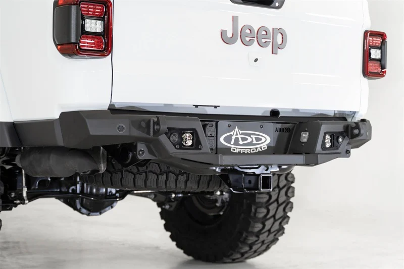 Addictive Desert Designs 2020 Jeep Gladiator JT Stealth Fighter Rear Bumper - Image 3