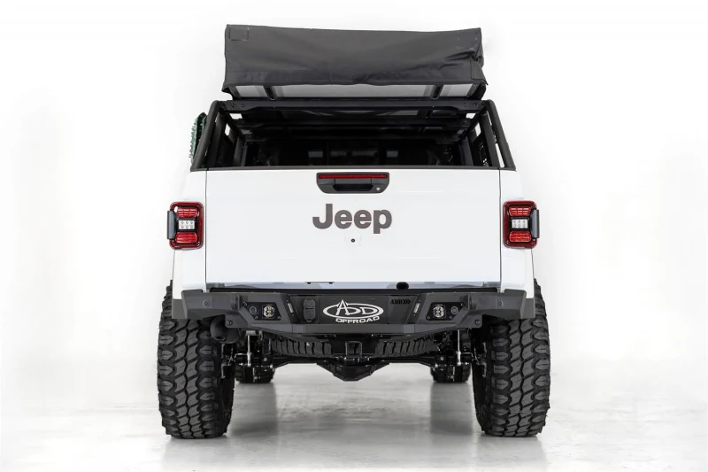 Addictive Desert Designs 2020 Jeep Gladiator JT Stealth Fighter Rear Bumper - Image 4