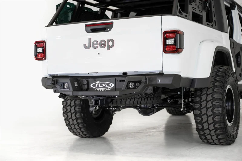 Addictive Desert Designs 2020 Jeep Gladiator JT Stealth Fighter Rear Bumper - Image 6