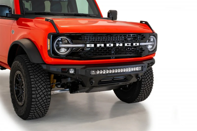 Addictive Desert Designs 2021+ Ford Bronco Stealth Fighter Front Bumper w/ Winch Mount - Image 2