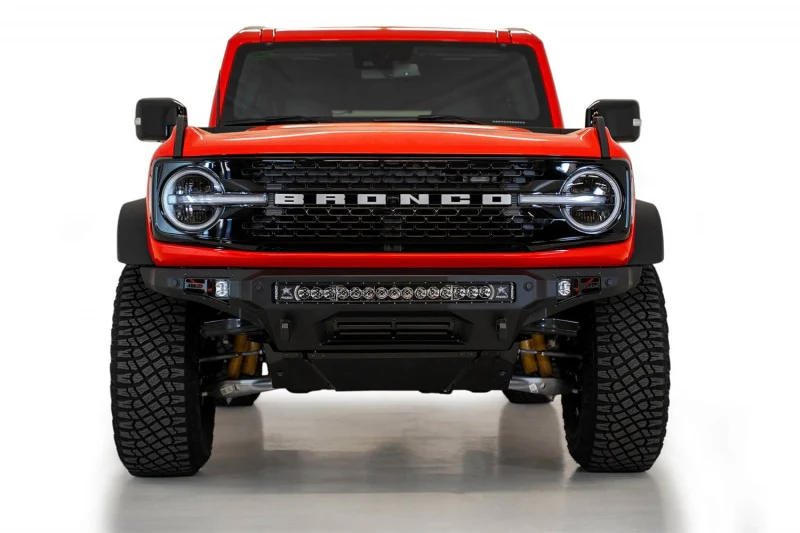 Addictive Desert Designs 2021+ Ford Bronco Stealth Fighter Front Bumper w/ Winch Mount - Image 3