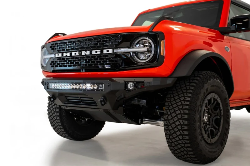 Addictive Desert Designs 2021+ Ford Bronco Stealth Fighter Front Bumper w/ Winch Mount - Image 6