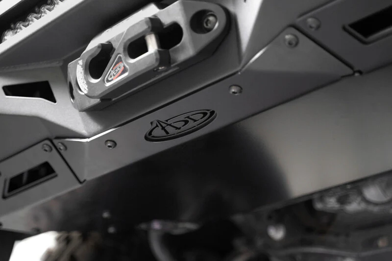 Addictive Desert Designs 2022+ Toyota Tundra Stealth Center Mount Front Bumper w/ Top Hoop - Image 2