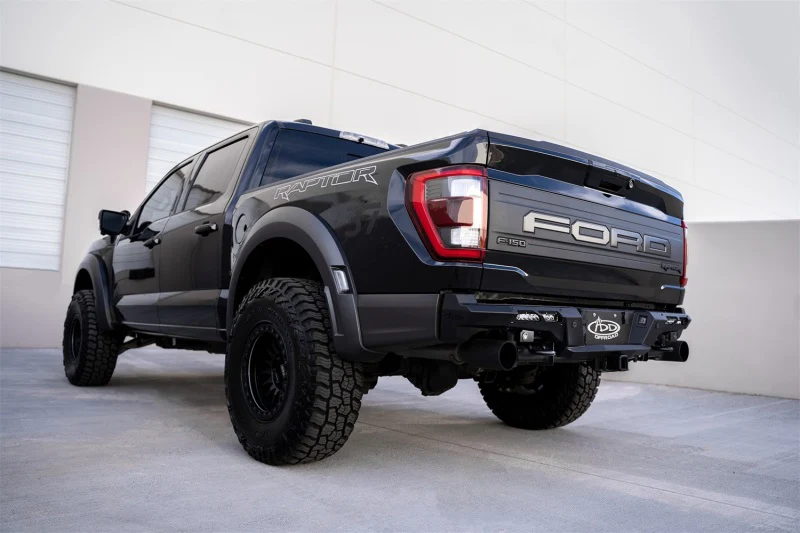 Addictive Desert Designs 21-22 Ford F-150 Raptor Phantom Rear Bumper - Image 9