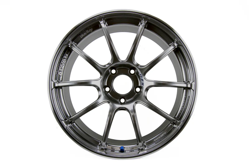 Advan RZII 17x8.5 +31 5x114.3 Racing Hyper Black Wheel