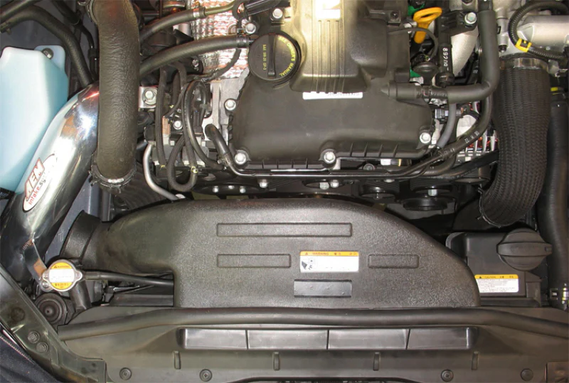 AEM 10 Hyundai Genesis Coupe 2.0L L4 Silver Cold Air Intake - Image 2