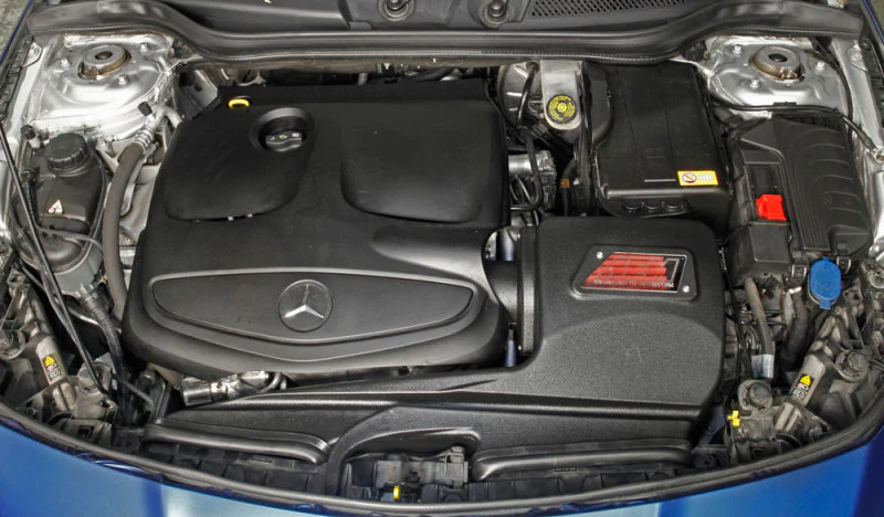 AEM 13-15 Mercedes CLA250 L4 2.5L Silver Cold Air Intake - Image 2