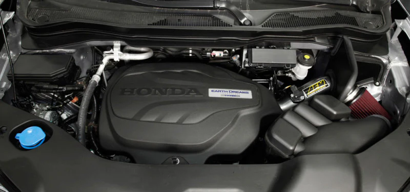 AEM 2017 Honda Pilot V6-3.5L F/I Gunmetal Gray Cold Air Intake - Image 2