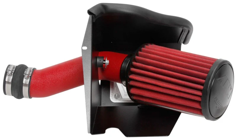 AEM 2018 Subaru WRX STI 2.5L H4 F/I Cold Air Intake System - Wrinkle Red - Image 7