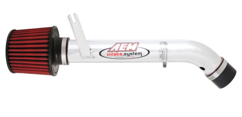 AEM 92-95 Civic DX/LX/EX/SI/ 96-00 Civic EX/ 93-95 Del Sol S/ 93-97 Del Sol Si Polished Short Ram In - Image 2