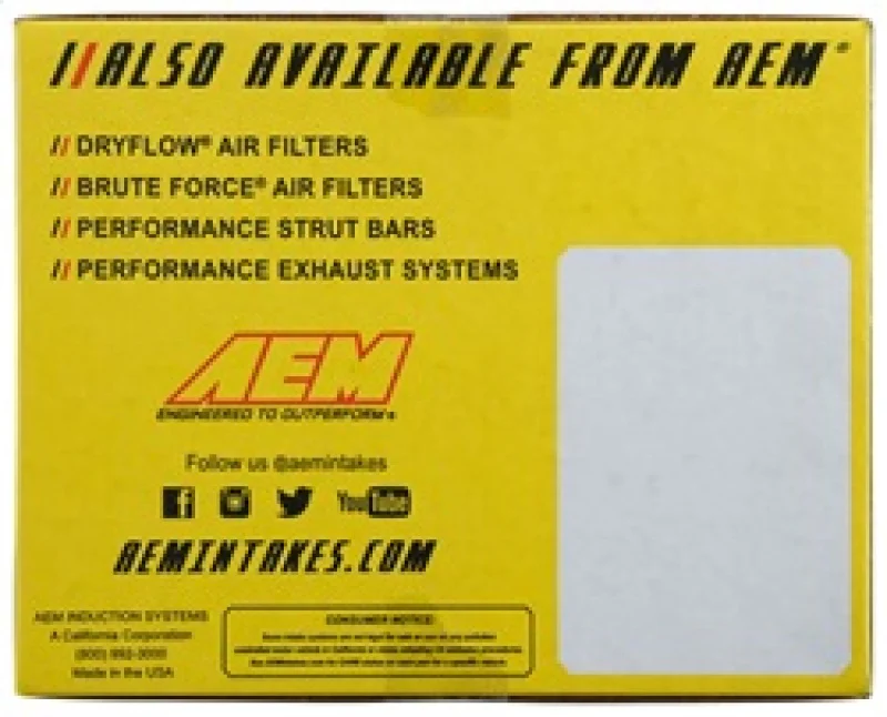 AEM 97-01 Honda Prelude Base & Type SH Blue Short Ram Intake - Image 6