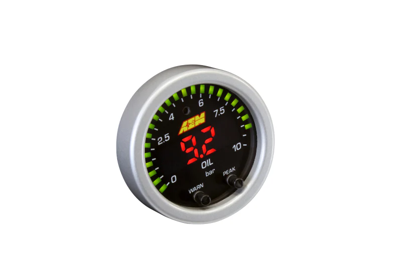 AEM X-Series 0-150 Oil Pressure Gauge Kit - Image 7