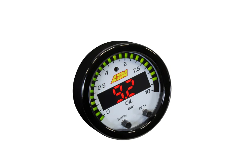 AEM X-Series 0-150 Oil Pressure Gauge Kit - Image 9