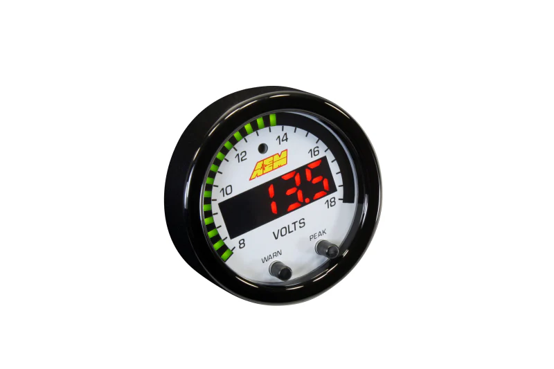AEM X-Series 8-18V Volt Gauge - Image 5