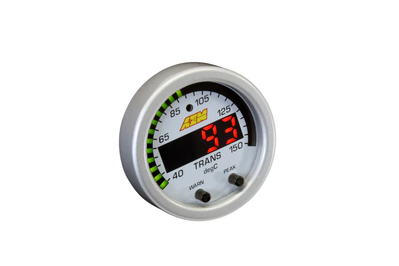 AEM X-Series Temperature 100-300F Gauge Kit (ONLY Black Bezel and Water Temp. Faceplate) - Image 4