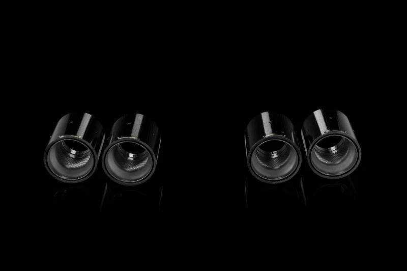 Akrapovic 07-13 BMW M3 (E90/E92/E93) Tail Pipe Set (Carbon) - Image 3