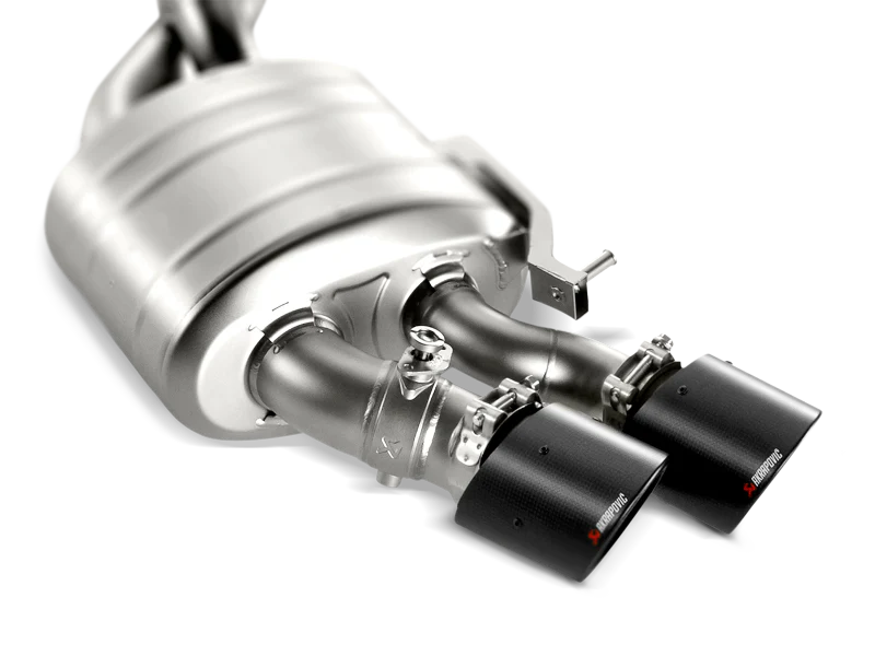 Akrapovic 13-17 Audi S6 Avant/Limousine (C7) Evolution Line Cat Back (Titanium) w/ Carbon Tips - Image 5