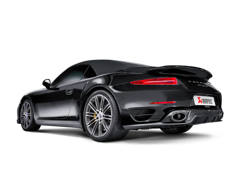 Akrapovic 14-15 Porsche 911 Turbo/Turbo S (991) Slip-On Line (Titanium) w/ Carbon Titanium Tips - Image 7