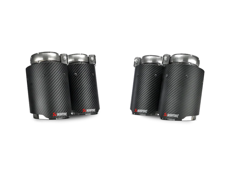 Akrapovic 14-17 BMW M3/M4 (F80/F82) Tail Pipe Set (Carbon) - Image 2