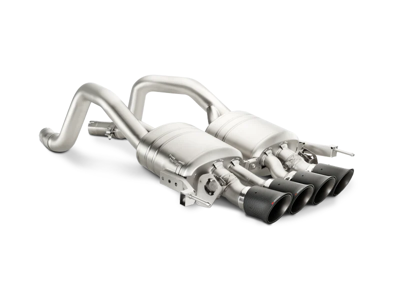 Akrapovic 14-17 Chevrolet Corvette Z06 (C7) Slip-On Line (Titanium) w/ Carbon Tips