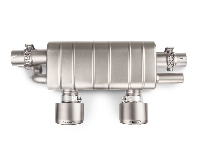 Akrapovic 16-17 Porsche 911 Carrera S/4/4S/GTS (991.2) Slip-On Line (Titanium) w/ Titanium Tips - Image 5