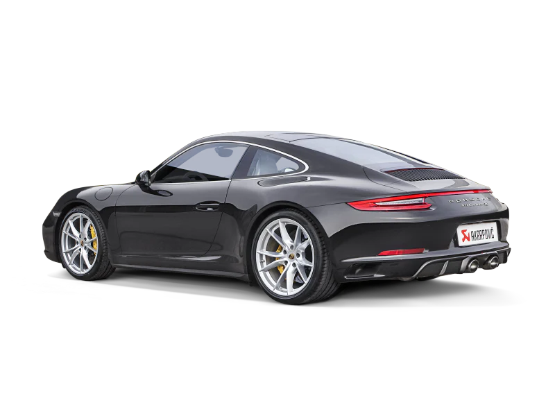 Akrapovic 16-17 Porsche 911 Carrera S/4/4S/GTS (991.2) Slip-On Line (Titanium) w/ Titanium Tips - Image 6