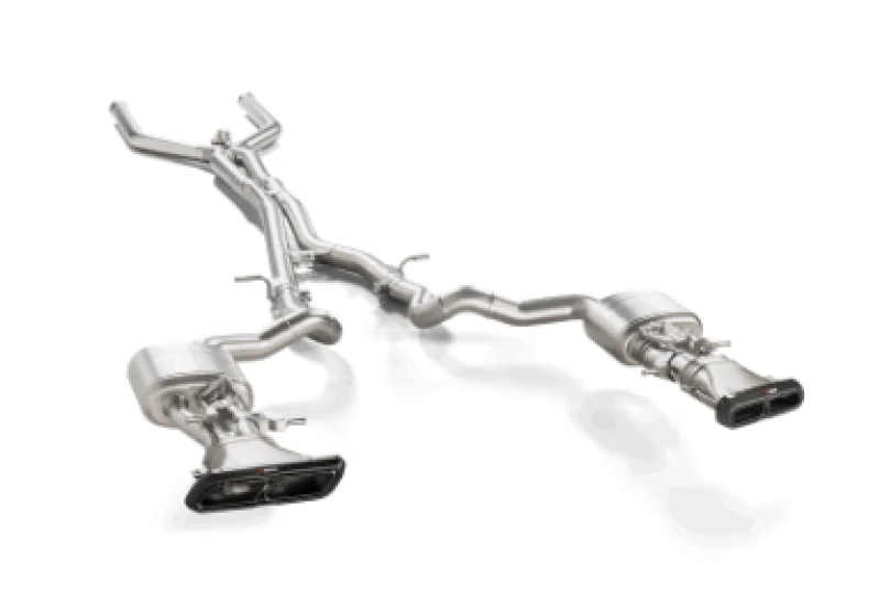 Akrapovic 2018 Mercedes Benz E63 (W213) Evolution Line Cat Back (Titanium) w/o Tips - Image 2
