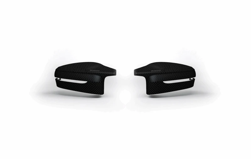 Akrapovic 2021+ BMW (G87) M2, (G80) M3 & (G82) M4 Mirror Cap Set- Matte Carbon