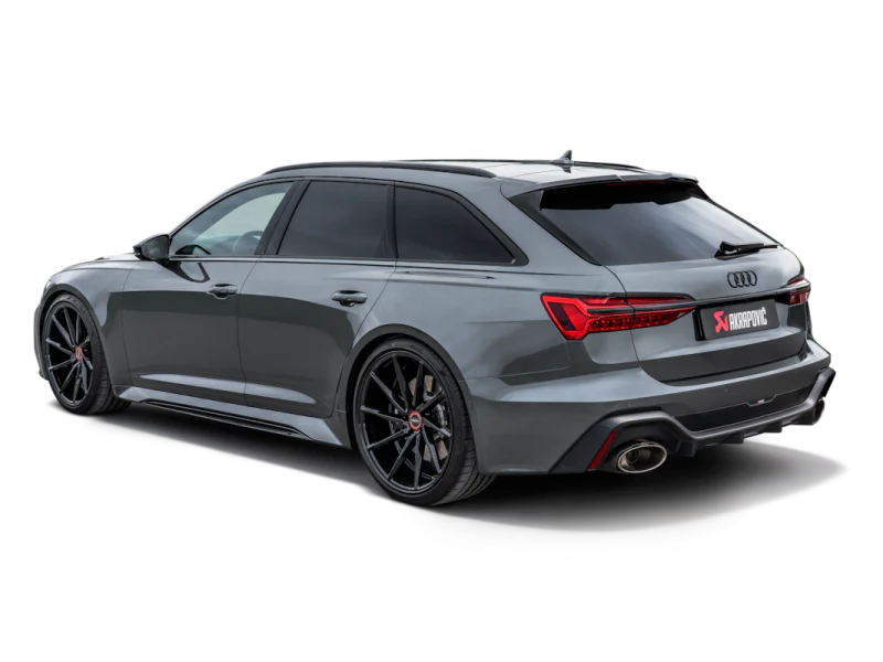 Akrapovic 2023 Audi RS6 Avant (C8) Evolution Line Cat Back (Titanium) (Req Link Pipe Set) - Image 2