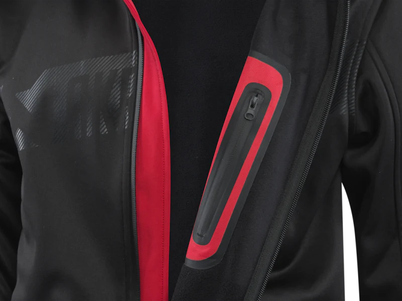 Akrapovic Mens Corpo Softshell Jacket Black - M - Image 2