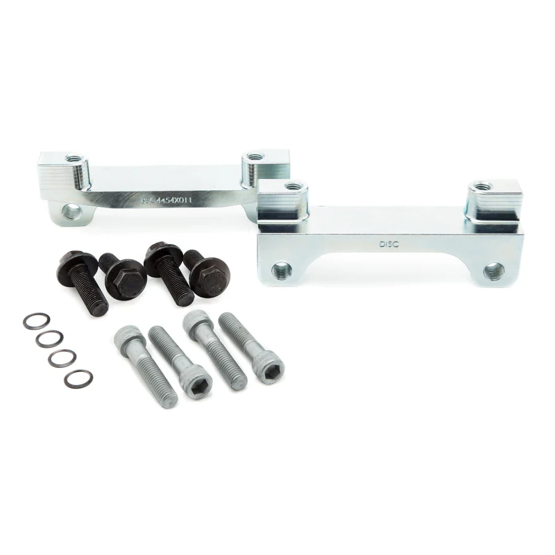 Alcon 2007+ Jeep JK 350x32mm Rotors 4-Piston Red Calipers Front Brake Upgrade Kit - Image 3