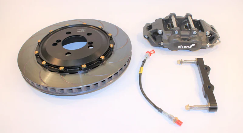 Alcon BMW F8X 4 Piston 355x28mm Rear Race Kit - Anodized